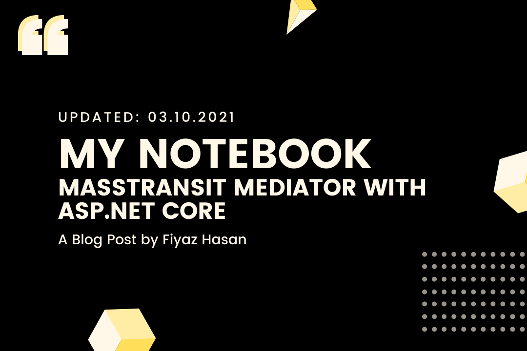 MassTransit Mediator with ASP.NET Core